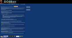 Екранна снимка www.dosbox.com