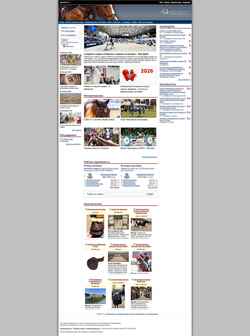 Скриншот www.equestrian.ru