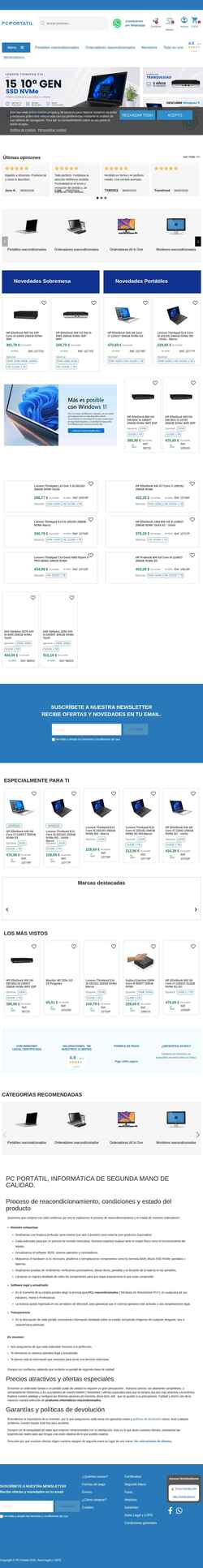 Screenshot www.pc-portatil.com
