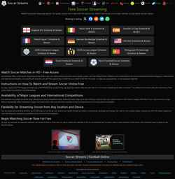 Zrzut ekranu socceronline.me