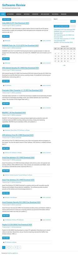 Captura de pantalla crackreview.com