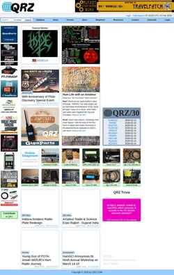 Captura de pantalla www.qrz.com