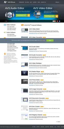Снимак екрана avs4you.teamlab.info