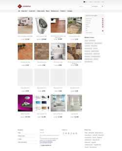 Snímek obrazovky www.ceramictiles.com