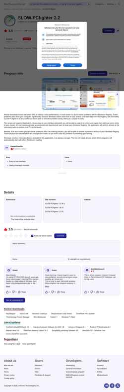 Screenshot slow-pcfighter.informer.com