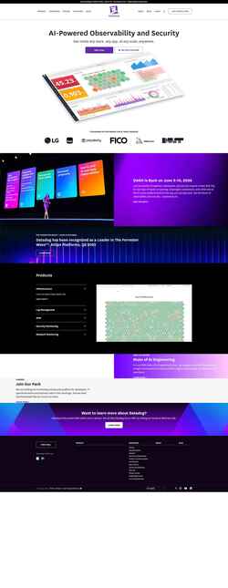 Снимак екрана www.datadoghq.com