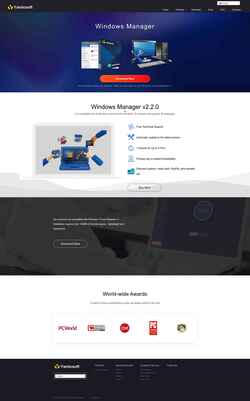 Screenshot www.yamicsoft.com