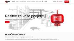 Screenshot www.bonpet.si
