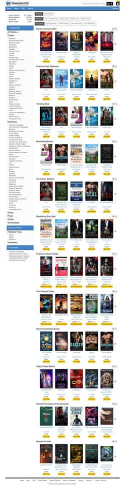 Ekran görüntüsü www.smashwords.com