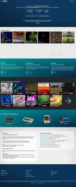 Скриншот www.uvlist.net