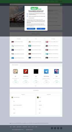 Screenshot www.indir.com
