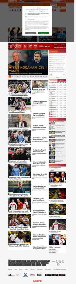 Snímek obrazovky www.sporx.com