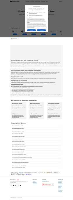 Screenshot twittervideoindir.com