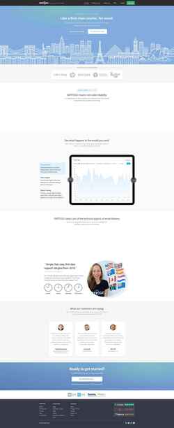 Снимак екрана www.smtp2go.com