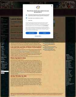 Schermata medieval2.heavengames.com