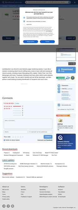 Captura de pantalla landetective-professional.software.informer.com