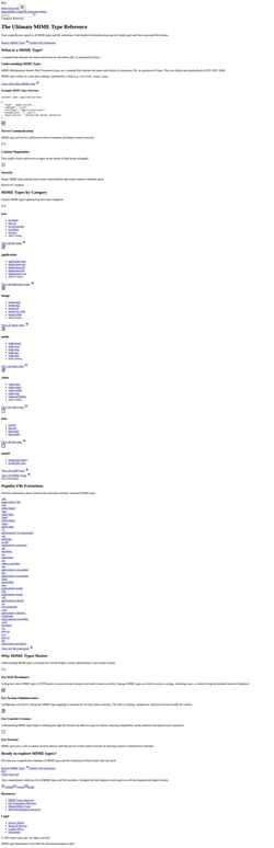 Skärmdump mime-type.vercel.app