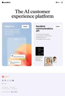 Captura de pantalla sendbird.netlify.app