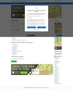Screenshot www.learnjavaonline.org
