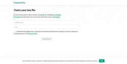 Capture d'écran keyfile.kaspersky.com