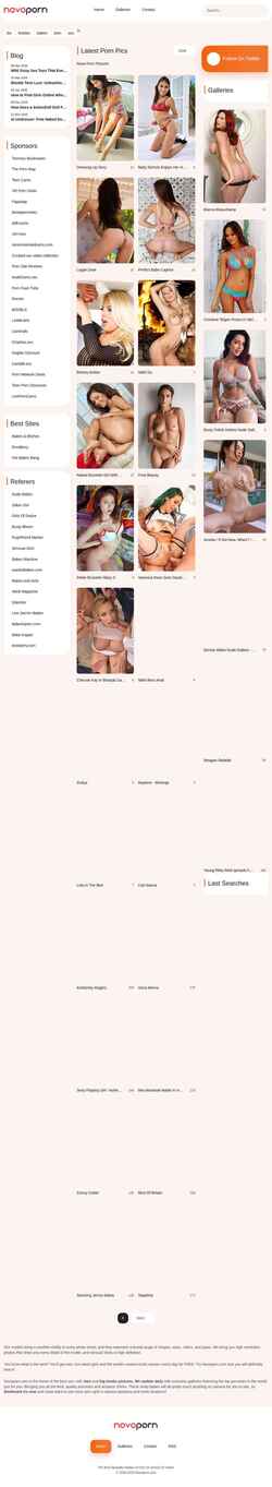 Снимак екрана www.novoporn.com
