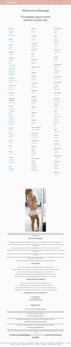 Screenshot bedpage.cc