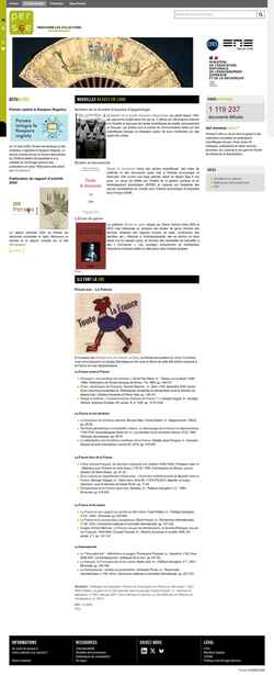 Снимак екрана www.persee.fr