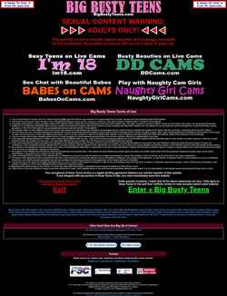Captura de pantalla bigbustyteens.com