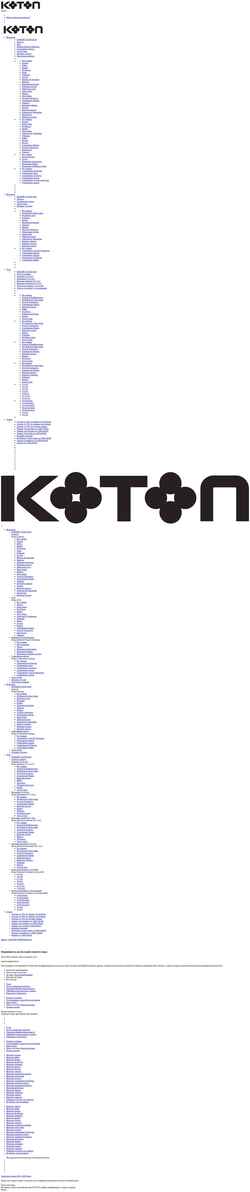 Skærmbillede www.koton.ru