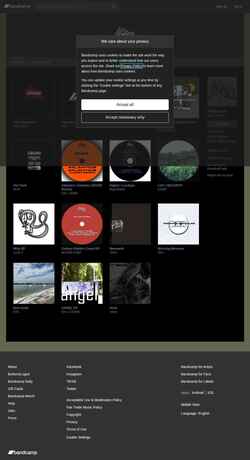 Снимак екрана funkysouls.bandcamp.com