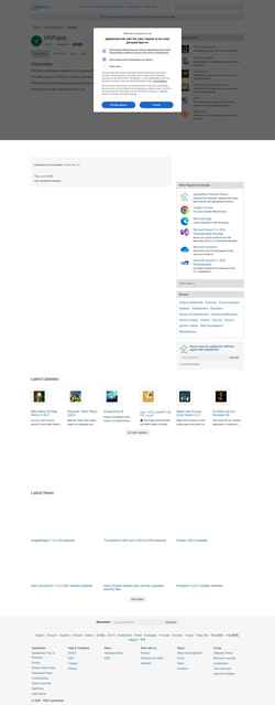 Zrzut ekranu vkpaint.updatestar.com