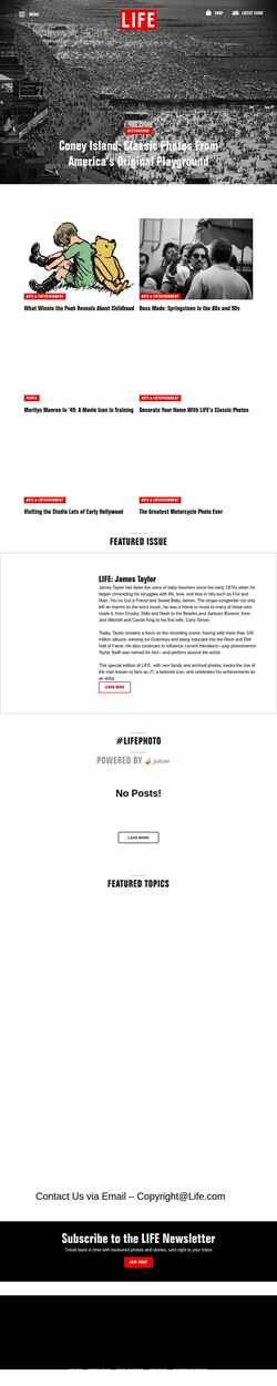 Screenshot www.life.com