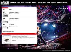 Captura de pantalla www.arminvanbuuren.com