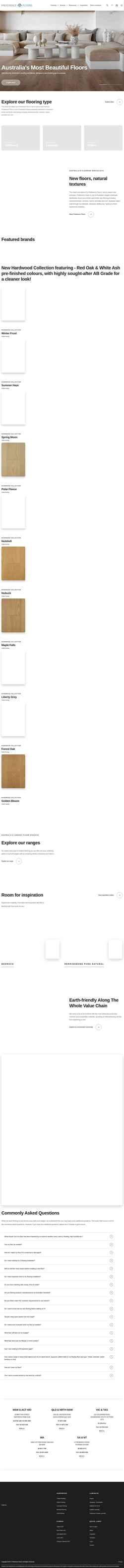 Скриншот preferencefloors.com.au