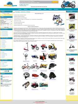 Snímek obrazovky www.motorzone.ru