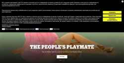 Captura de pantalla www.playboy.com