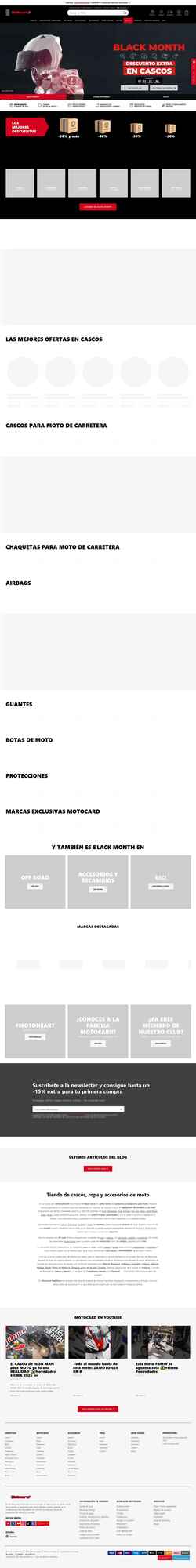 Captura de pantalla www.motocard.com