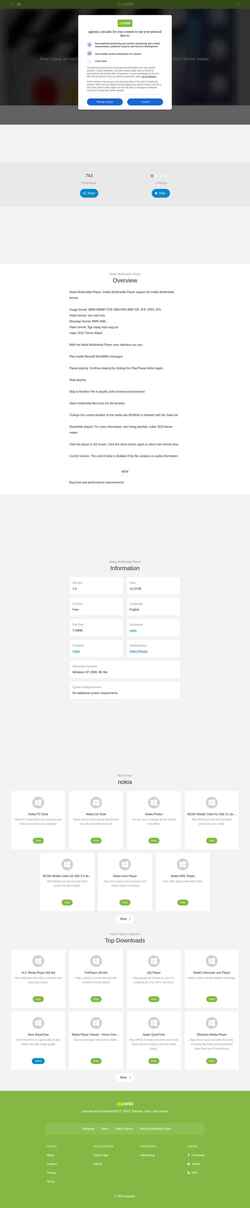 Скриншот nokia-multimedia-player.apponic.com