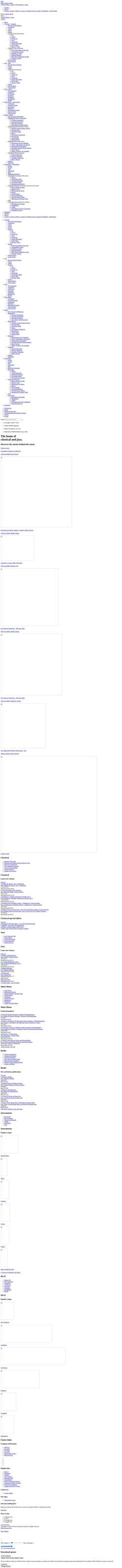 Schermata www.prestomusic.com