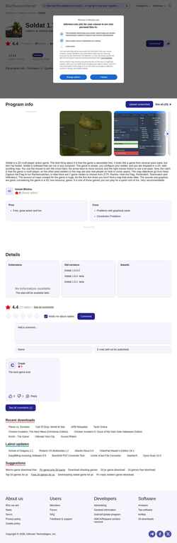 Zrzut ekranu soldat.informer.com