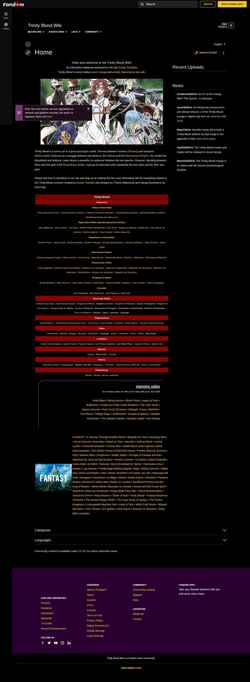 Captura de pantalla trinityblood.fandom.com