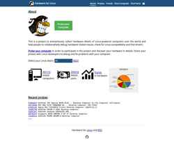 Captura de pantalla linux-hardware.ru