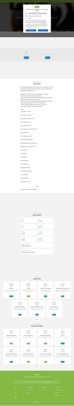 Captura de tela activepdf-webgrabber.apponic.com