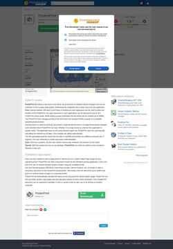 Skærmbillede posterprint.freedownloadscenter.com