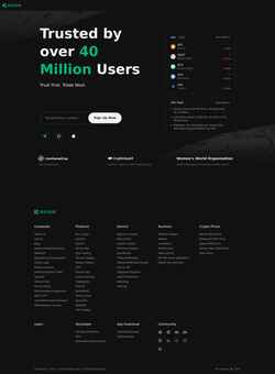Schermata www.kucoin.com