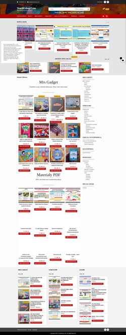 Captura de pantalla teacheshop.com