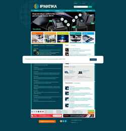 Snímek obrazovky www.ipmatika.ru