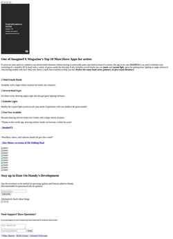 Zrzut ekranu www.handyarttool.com