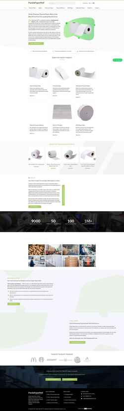 Zrzut ekranu pandapaperroll.com
