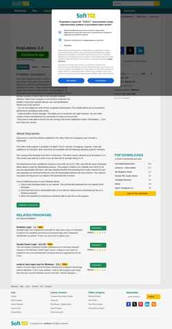 Screenshot keylemon.soft112.com